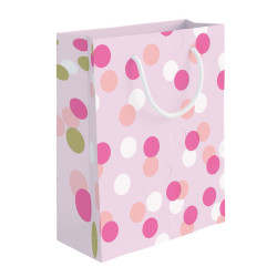 Shopper 26x32 POIS ORO 12pz
