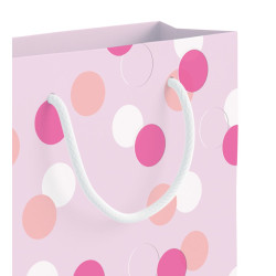 Shopper 26x32 POIS ORO 12pz