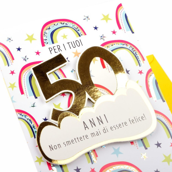 Biglietti auguri 50 anni superspecial 6pz Biglietti auguri 50 anni superspecial 6pz
