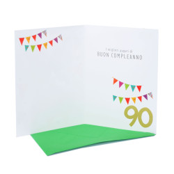 Biglietti auguri 90 anni superspecial 6pz Biglietti auguri 90 anni superspecial 6pz