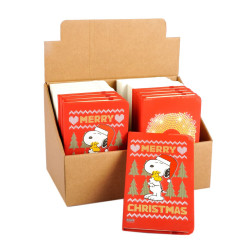 Notes PEANUTS natale 16pz