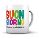 Tazza ceramica BUON GIORNO SALVO COMPLECAZIONI 350ml