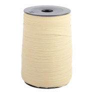 Nastro ECRU polysilk MAT cm12x50m