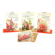 Biglietti augurali NATALE glitter 12pz Biglietti augurali NATALE glitter 12pz