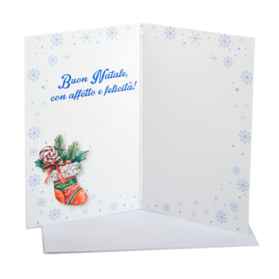Biglietti NATALE 8,5x13x5 - 48pz