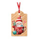 Chiudipacco NATALE con raso 100pz Chiudipacco NATALE con raso 100pz