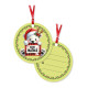 Chiudipacco NATALE sagomato 100pz Chiudipacco NATALE sagomato 100pz