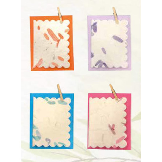 Mini biglietti carta natural provence cm 7,5x5,5 80pz Mini biglietti carta natural provence cm 7,5x5,5 80pz