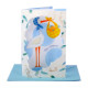 Biglietti NASCITA carta natural Provence 12pz Biglietti NASCITA carta natural Provence 12pz