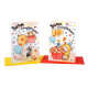 Biglietti augurali COMPLEANNO animaletti con rotella 12pz Biglietti augurali COMPLEANNO animaletti con rotella 12pz
