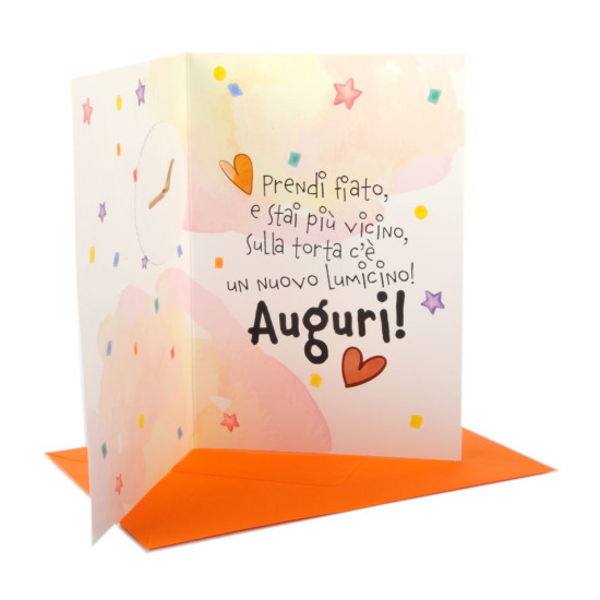 Biglietti augurali COMPLEANNO animaletti con rotella 12pz Biglietti augurali COMPLEANNO animaletti con rotella 12pz