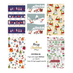 Carta regalo NATALE allegra 50 fogli