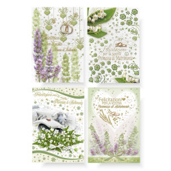 Biglietti PROMESSA di MATRIMONIO 12pz