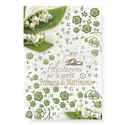 Biglietti PROMESSA di MATRIMONIO 12pz