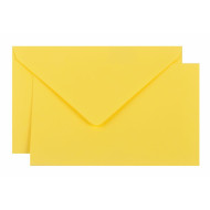 Blister 10 cartoncini + 10 buste 9x14 GIALLO VIVACE