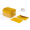 100 cartoncini + 100 buste CARTA PAGLIA  6x7,5