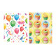 Expo 60 rotoli carta regalo BIMBI cm70x200