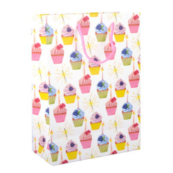 Shopper 33x45 HAPPY 10pz Shopper 33x45 HAPPY 10pz