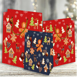 Shopper natale 25x12x35 NOEL 10pz Shopper natale 25x12x35 NOEL 10pz