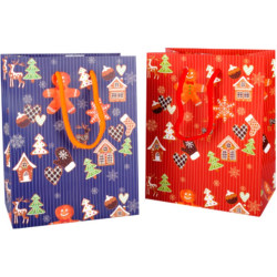 Shopper natale 33x10x45 NOEL 10pz Shopper natale 33x10x45 NOEL 10pz