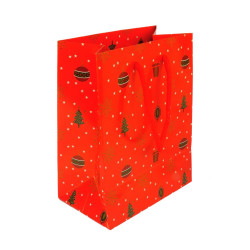 Shopper 18x23 NATALE classic 10pz