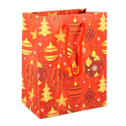 Shopper 33x45 NATALE classic 10pz Shopper 33x45 NATALE classic 10pz