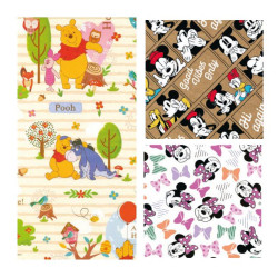 Rotoli carta regalo DISNEY 70x200cm 60pz Rotoli carta regalo DISNEY 70x200cm 60pz