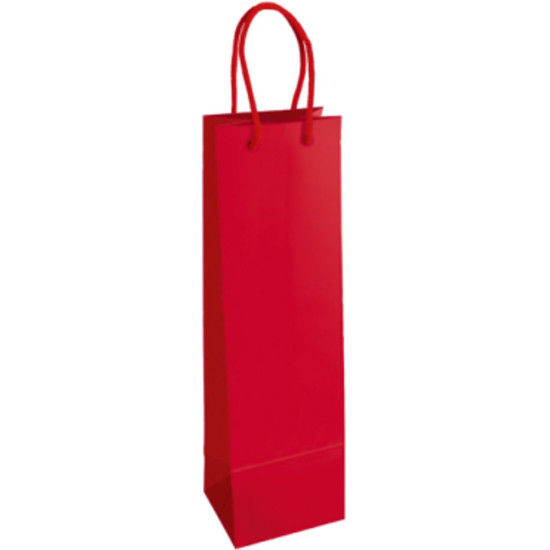 Borsetta porta bottiglia ROSSA 10pz