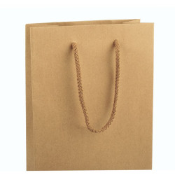 Shopper 2 bottiglie 18x9x39 avana 10pz