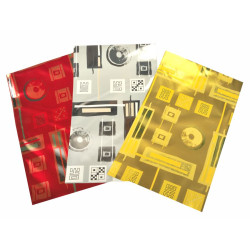 Busta regalo 45x65 CHIC metal 100pz