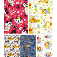 Fogli carta regalo DISNEY 100pz