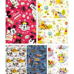 Fogli carta regalo DISNEY 100pz