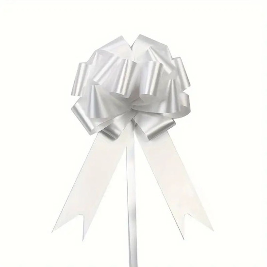 Fiocco rapid BIANCO diametro 13cm 30pz