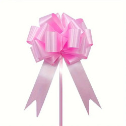 Fiocco rapid ROSA diametro 13cm 30pz