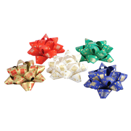 Mini fiocchi regalo Natale Copenaghen 5cm 50pz