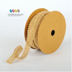 Nastro fettuccia MALUA  beige 10 metri