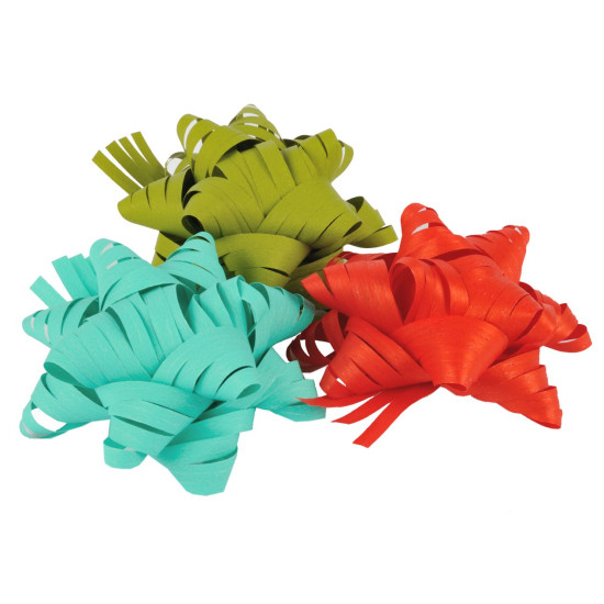 Fiocchi regalo 80mm HAPPY PAPER 60pz
