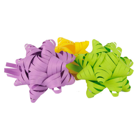 Fiocchi regalo 80mm HAPPY PAPER 60pz