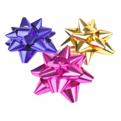 Fiocchi regalo cm 6 Starmetal - 100pz