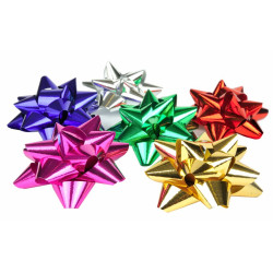 Fiocchi regalo cm 6 Starmetal - 100pz