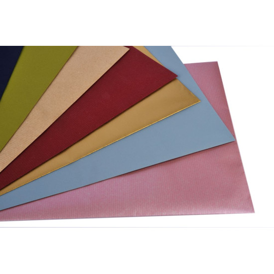 Foglio carta regalo RIBBED 100x70cm 50pz