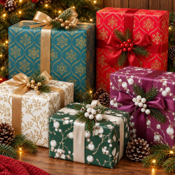 Carta Regalo 100x70 cm – 50 Fogli Assortiti Carta Regalo 100x70 cm – 50 Fogli Assortiti