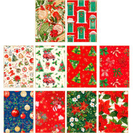 Carta Regalo Natalizia Fantasy Assortita – 50 Fogli 70x100 cm