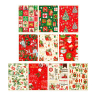 Carta Regalo Natalizia Fantasy Assortita – 50 Fogli 70x100 cm