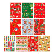 Carta Regalo Natalizia Teen Assortita – 50 Fogli 70x100 cm