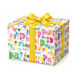 10 fogli carta regalo PARTY 100x70