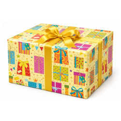 10 fogli carta regalo PARTY 100x70