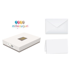 Biglietto con busta bianco MEDIOEVO cm12x18 50+50pz Biglietto con busta bianco MEDIOEVO cm12x18 50+50pz