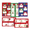Chiudipacco NATALE adesivo 25x2 fogli