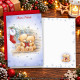 Biglietti auguri NATALE dolci orsetti argento12pz Biglietti auguri NATALE dolci orsetti argento12pz